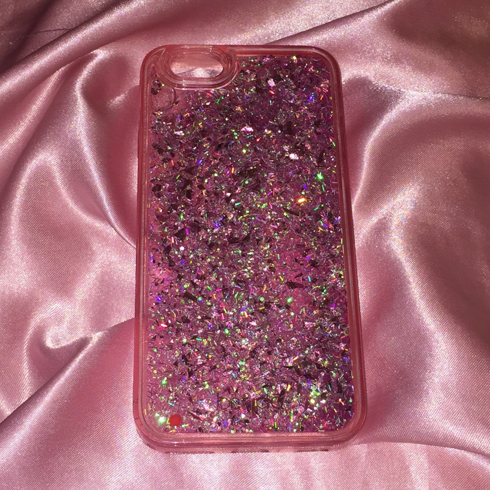 🎀🍬Pink glitter iPhone 6/6s/7 case🍬🎀